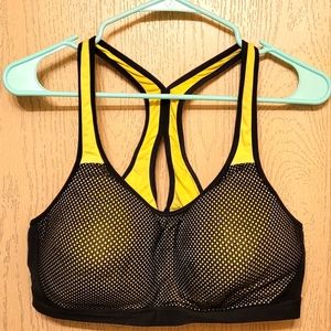Champion C9 Sports Bra, XL, Yellow/Black